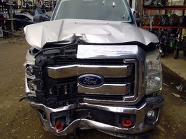 2015 FORD F250SD, SILVER, XLT MODEL. EXTD CAB, 6.2L, FLEX AT 2WD.  F25226
